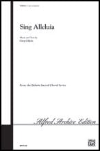 Sing Alleluia Two-Part choral sheet music cover